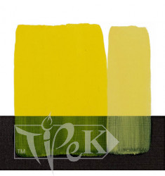 Акрилова фарба Acrilico 75 мл 112 жовто-лимонний стійкий Maimeri Італія