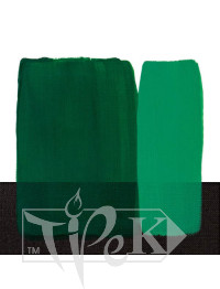 Акрилова фарба Acrilico 200 мл 340 зелений темний стійкий Maimeri Італія