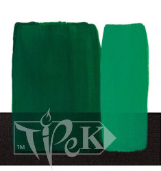 Акрилова фарба Acrilico 200 мл 340 зелений темний стійкий Maimeri Італія