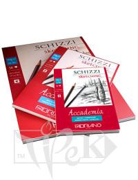 41121421 Альбом для графіки склейка Accademia А5 (14,8х21 см) 120 г/м.кв. 50 аркушів Fabriano Італія