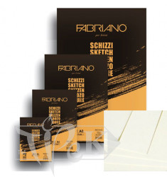 57729742 Блокнот для ескізів Schizzi А3 (29,7х42 см) 90 г/м.кв. 100 аркушів склейка Fabriano Італія