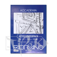 50813200 Папір для сухих і вологих технік Accademia А3 (29,7х42 см) 200 г/м.кв. 1  аркуш  в упаковці Fabriano Італія