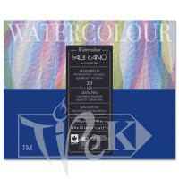 73612432 Альбом для акварелі Watercolour 24х32 см 300 г/м.кв. 20 аркушів склейка з 4 сторін Fabriano Італія