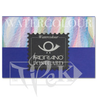 17105148 Альбом для акварелі Watercolour заготівля для листівок А6 (10,5х14,8 см) 300 г/м.кв. 20 аркушів склейка Fabriano Італія