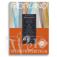 19123002 Альбом для акварелі Studio 22,9х30,5 см 300 г/м.кв. 12 аркушів Fabriano Італія