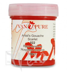Гуашева фарба Van Pure 40 мл 022 яскраво-червона