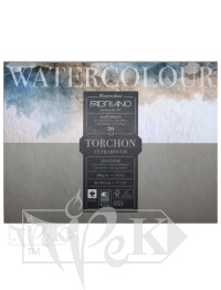 19100277 Альбом для акварелі Watercolour Torchon Extra Rough 30,5х45,5 см 300 г/м.кв. 20 аркушів Fabriano Італія