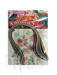 Набір для квілінгу №3 «Універсальний» 10 кольорів 7х420 мм 80 г/м.кв. 100 смужок