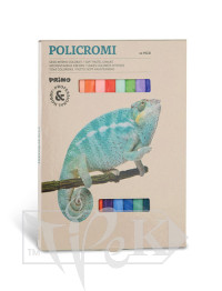Набір пастельної крейди 24 кольори в картонній коробці Primo Італія