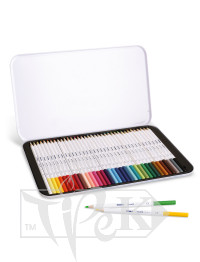 Набір кольорових олівців Minabella 36 кольорів в металевій коробці Primo Італія
