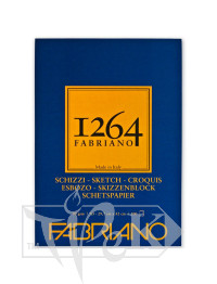 Блокнот для ескізів склейка «1264» А3 (29,7х42 см) 90 г/м.кв. 100 аркушів айворі Fabriano